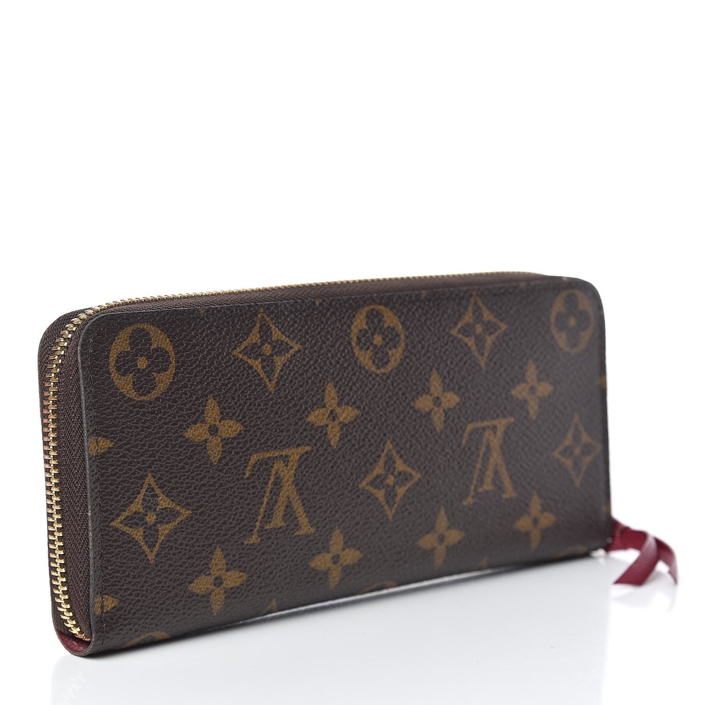 Monogram Clemence Wallet Fuchsia