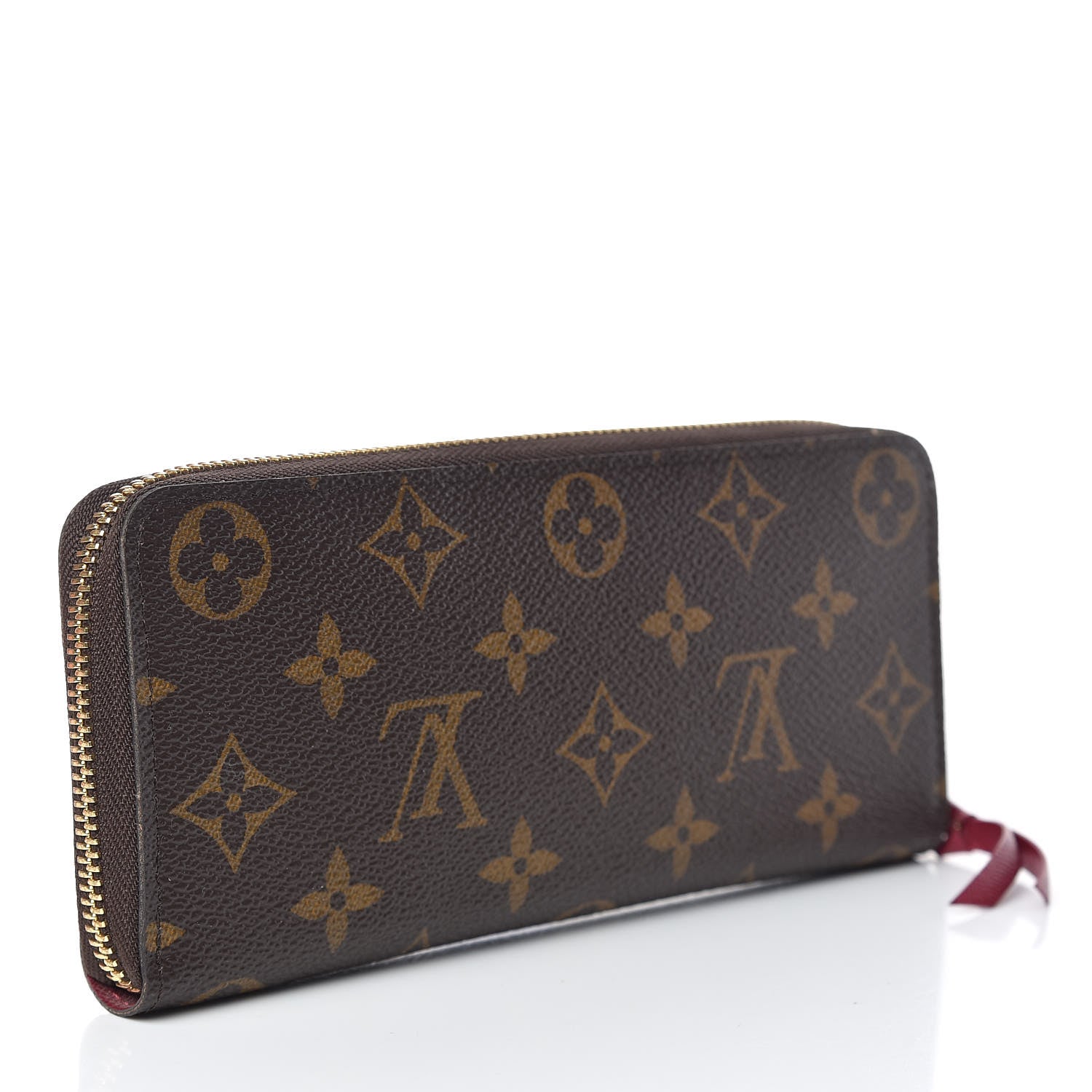 Louis Vuitton Monogram Clemence Wallet Fuchsia 3 of 7