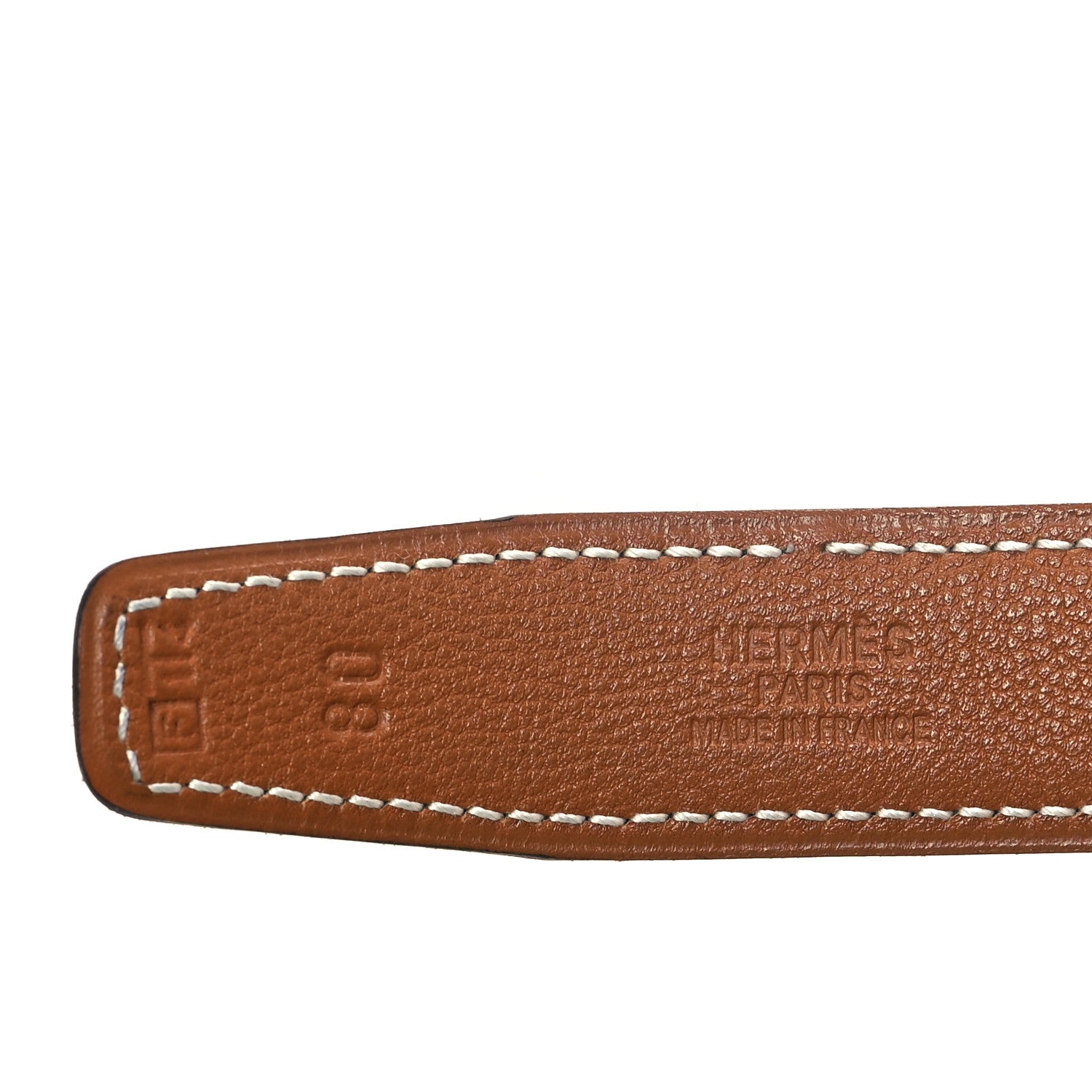 Hermes Box Togo 24mm Mini Constance H Belt 80 32 Black Gold 3 of 7