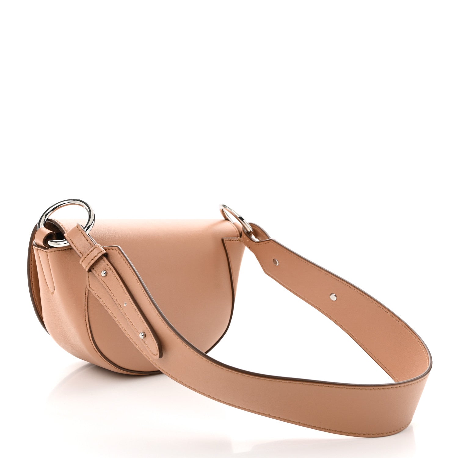 Stella McCartney Eco Soft Alter Nappa Perforated Logo Mini Marlee Nude 3 of 10