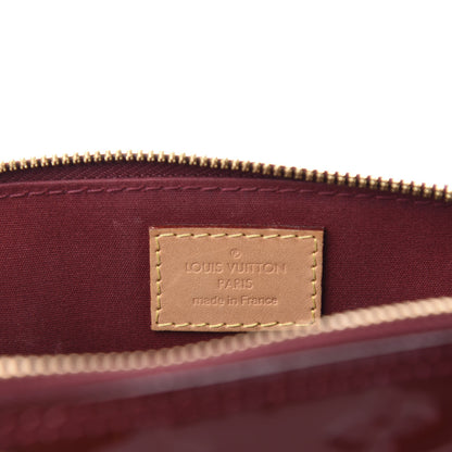 Louis Vuitton Vernis Alma BB Griotte 8 of 9