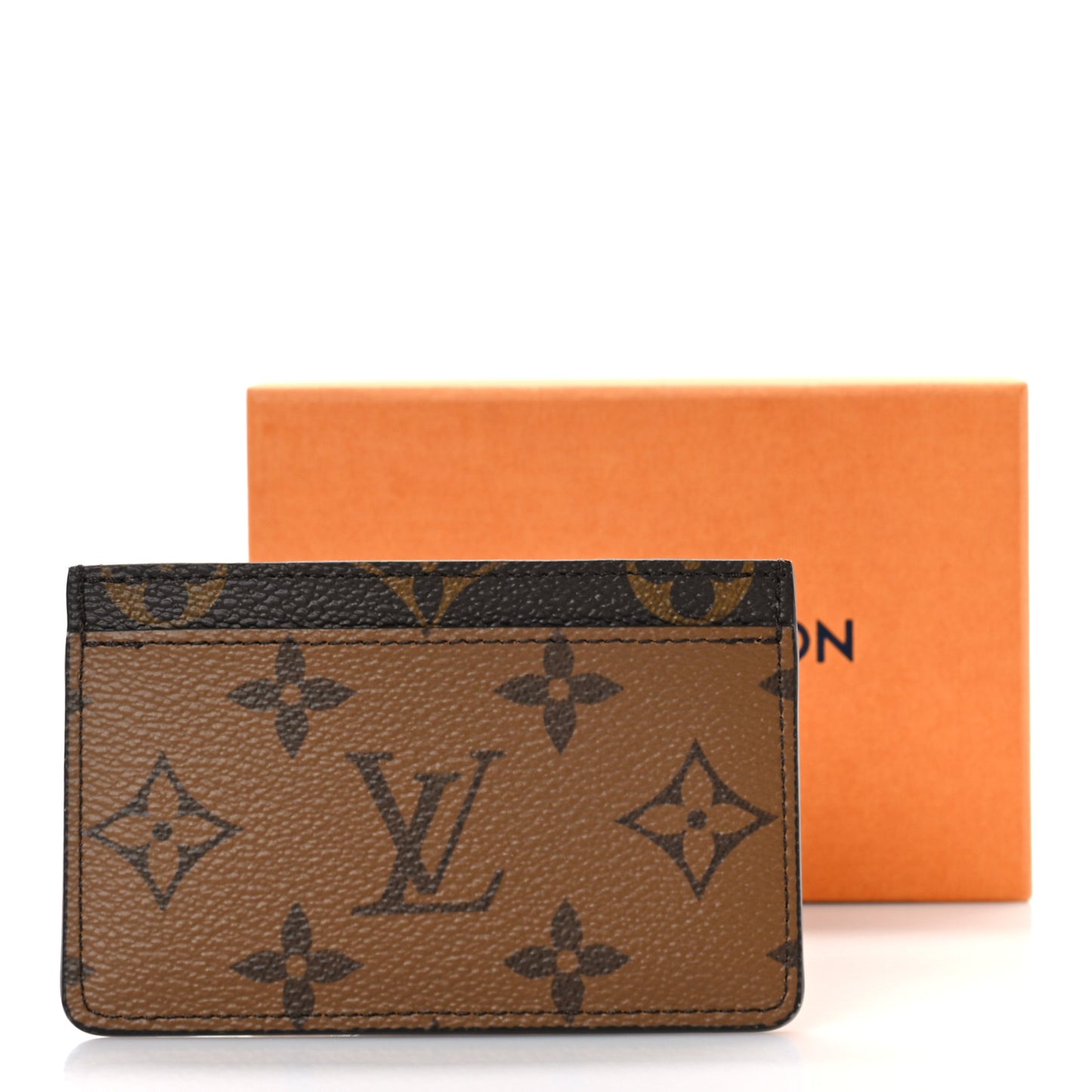 Reverse Monogram Card Holder