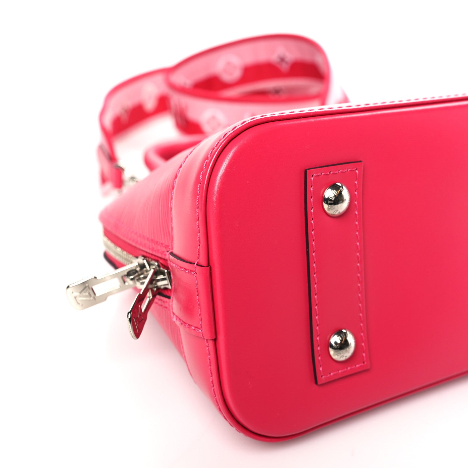 Louis Vuitton Epi Jacquard Alma BB Rose Pondicherry 7 of 8