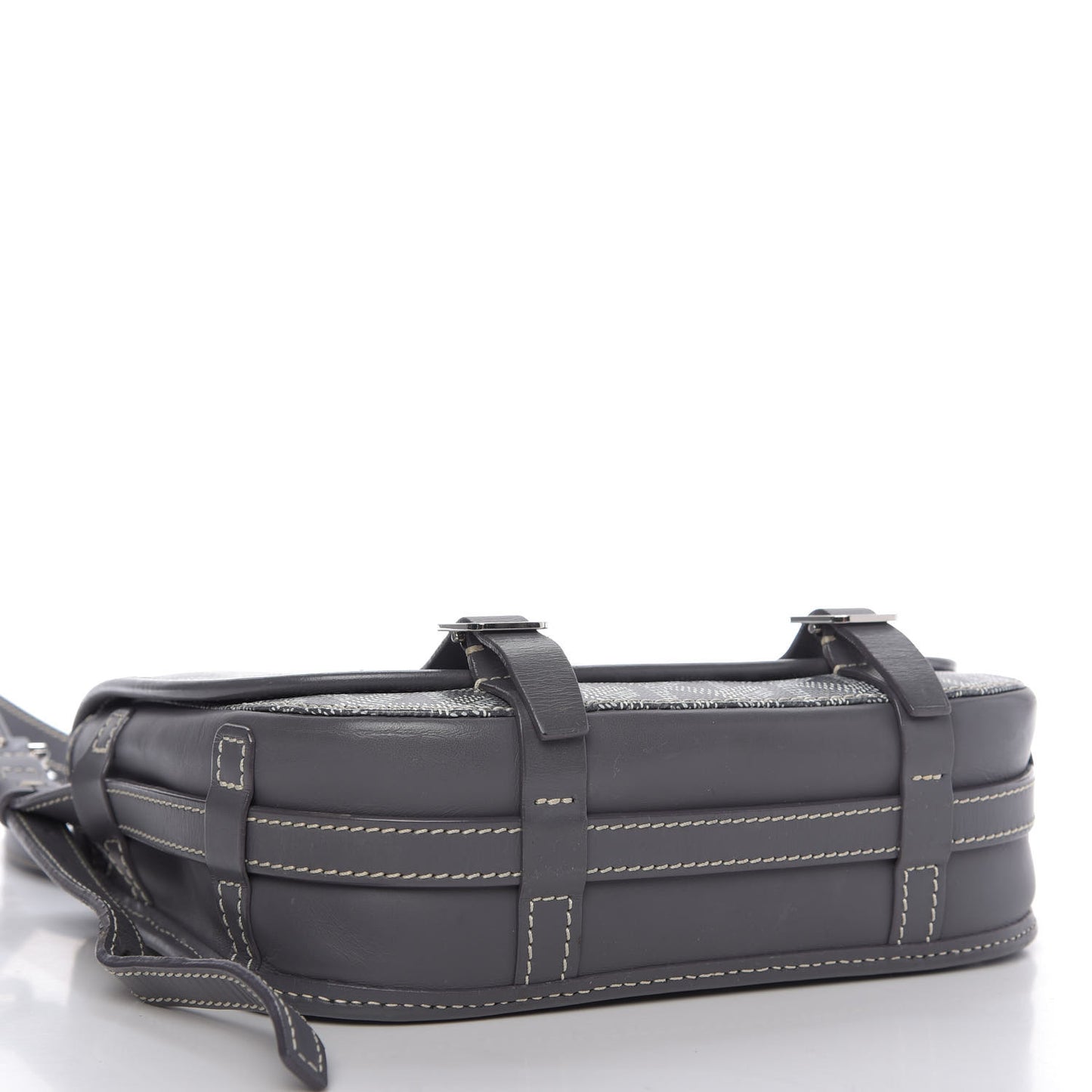 Goyardine Belvedere PM Messenger Bag Grey