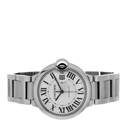 Cartier Stainless Steel 36mm Ballon Bleu De Cartier Automatic Watch 2 of 5