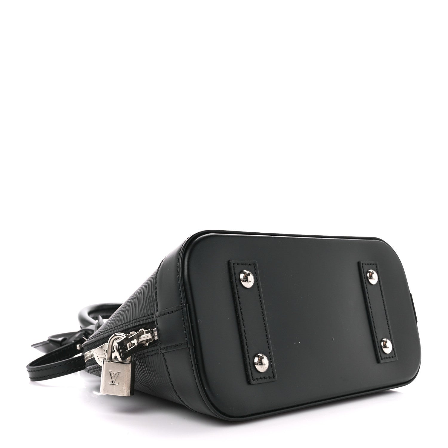 Louis Vuitton Epi Alma BB Black 4 of 12