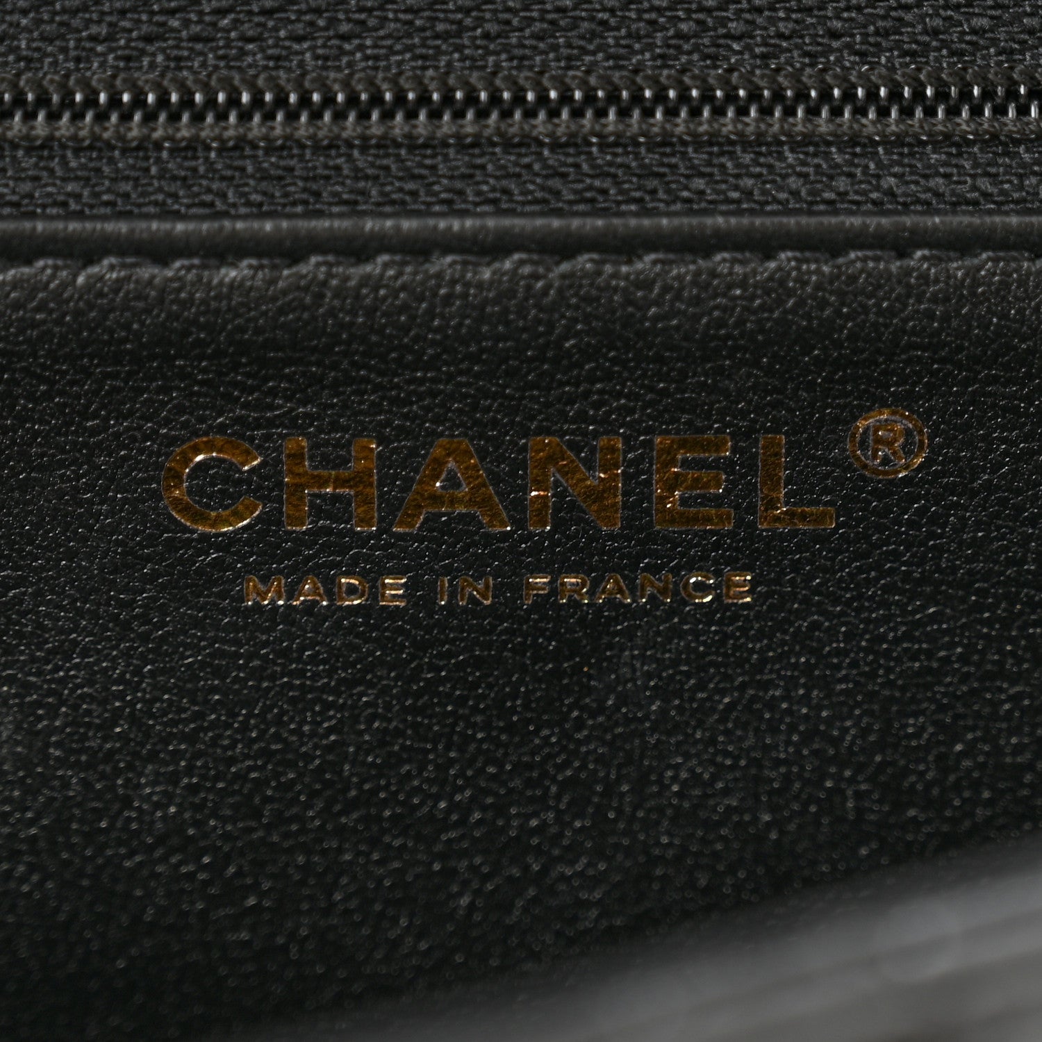 Chanel Crumpled Calfskin Quilted Clutch Black 6 of 10