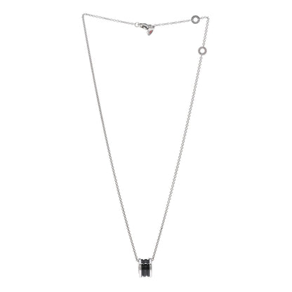 Bulgari Sterling Silver Ceramic Save The Children Pendant Necklace 3 of 5
