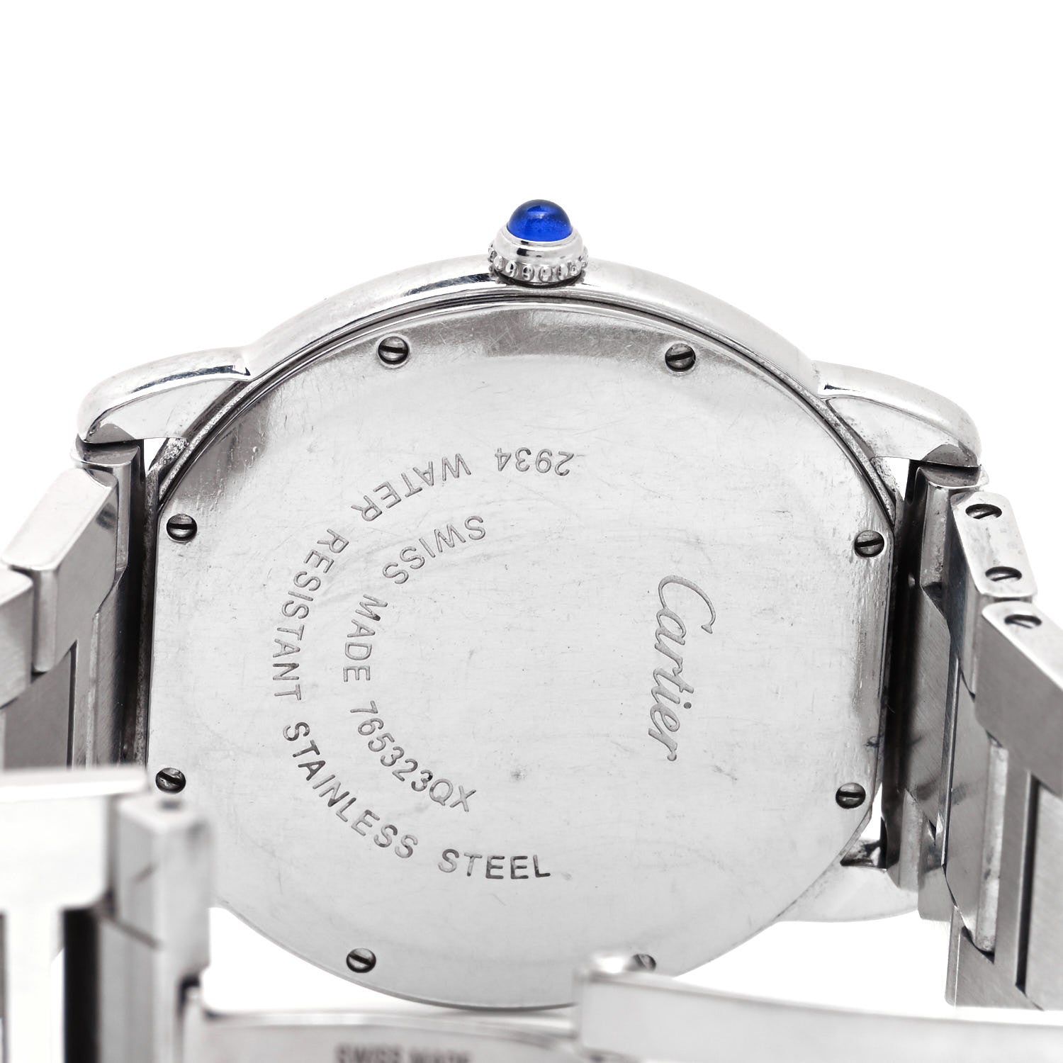 Cartier Stainless Steel 36mm Ronde Solo Quartz Watch 4 of 4