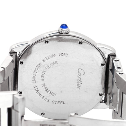 Cartier Stainless Steel 36mm Ronde Solo Quartz Watch 4 of 4