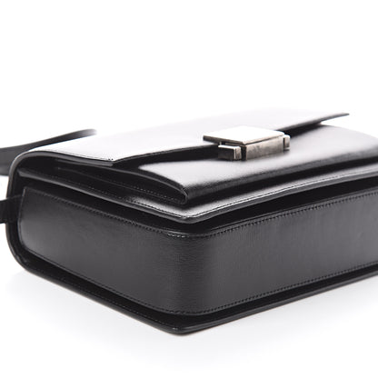 Saint Laurent Calfskin Medium Bellechasse Satchel Black 6 of 7