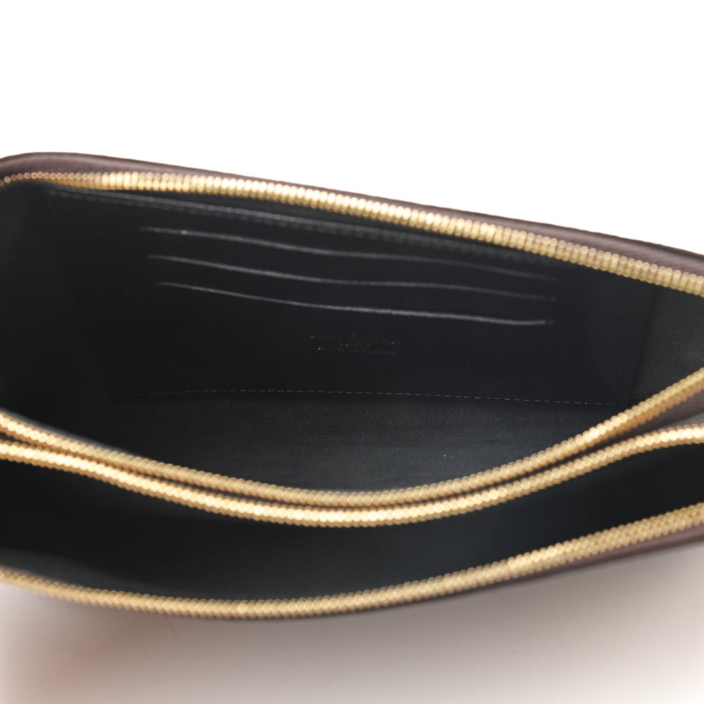 Reverse Monogram Giant Double Zip Pochette
