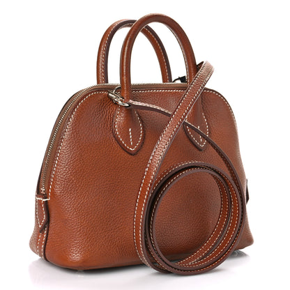 Hermes Barenia Faubourg Mini 1923 Bolide Fauve 3 of 13