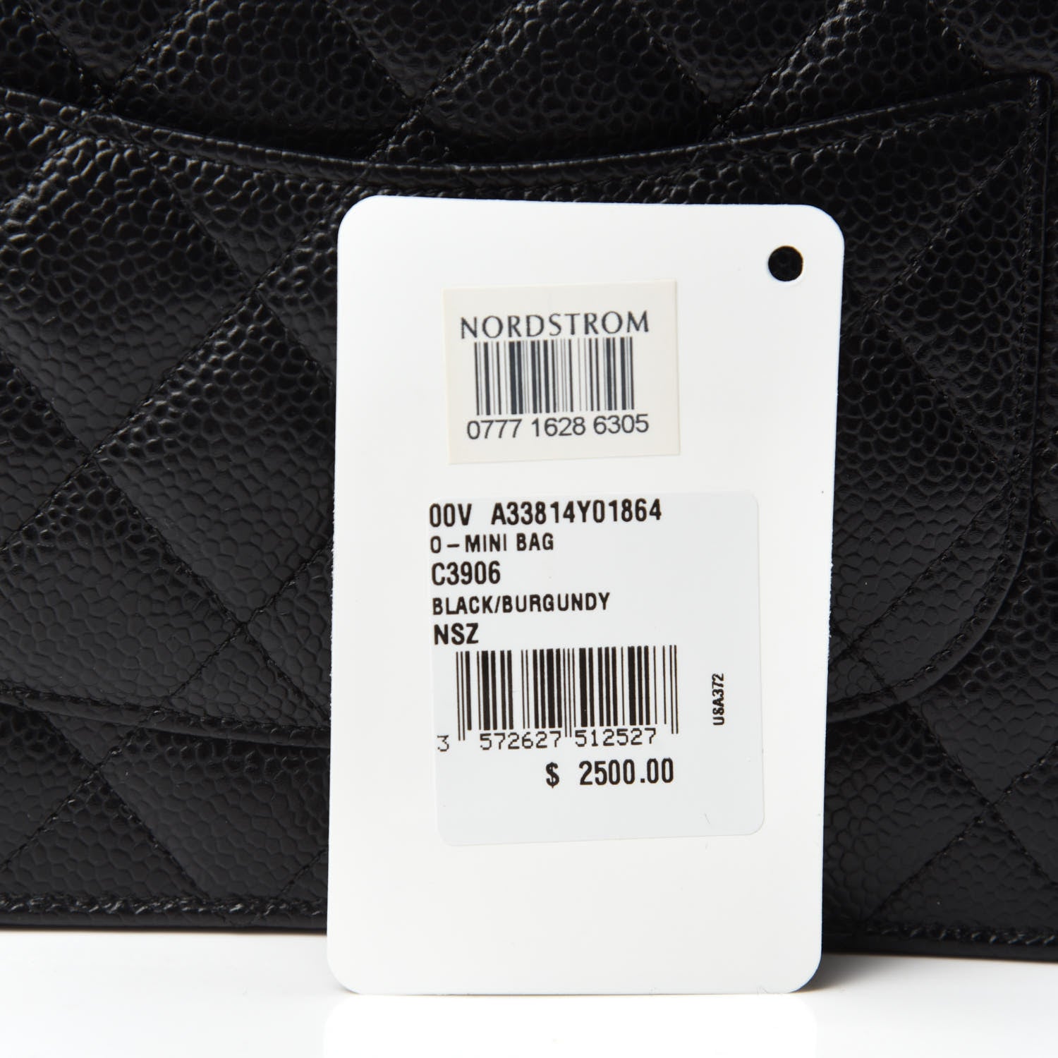 Chanel Caviar Quilted Wallet On Chain WOC Black 12 of 14