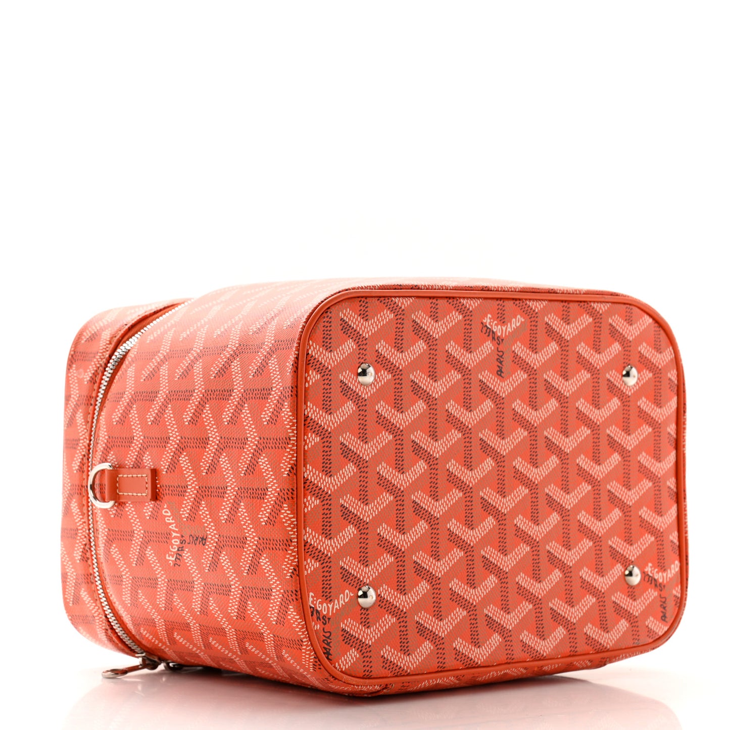 Goyardine Muse Vanity Case Orange