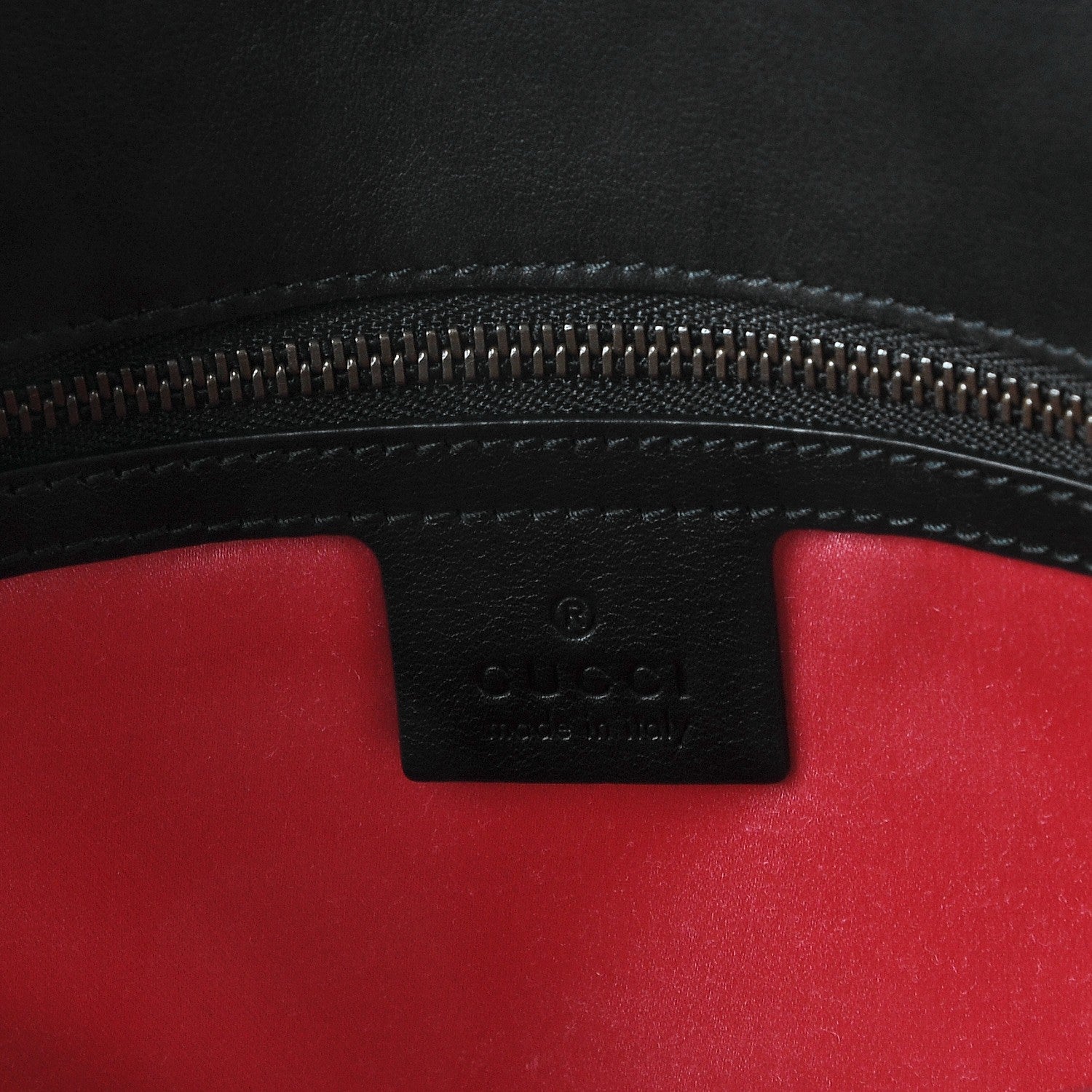 Gucci Velvet Matelasse Medium GG Marmont Shoulder Bag Black 7 of 8