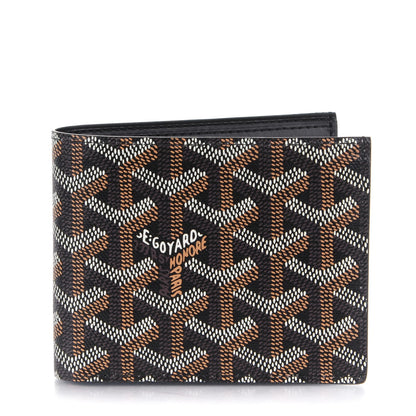 Goyard Goyardine Bi-Fold Victoire PM Wallet Black 1 of 7