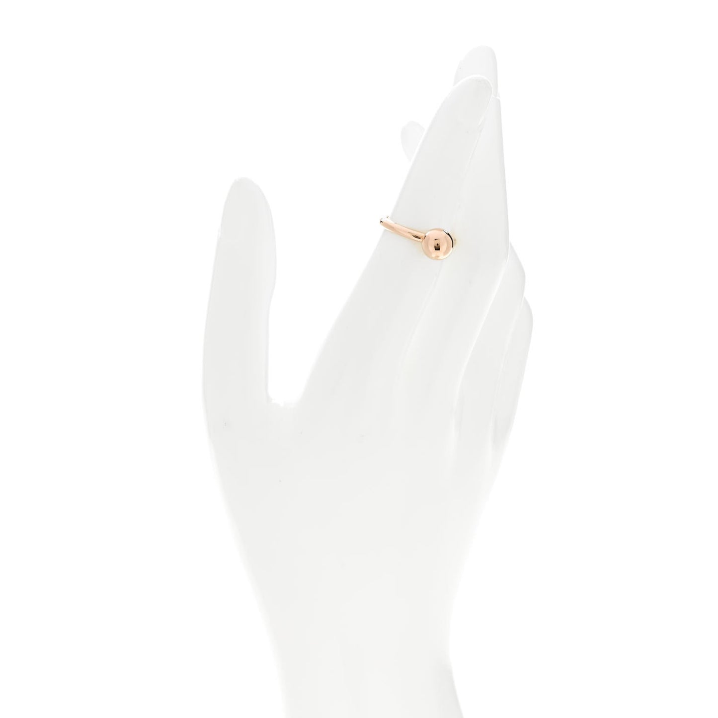 18K Rose Gold 8mm HardWear Ball Ring 49 5