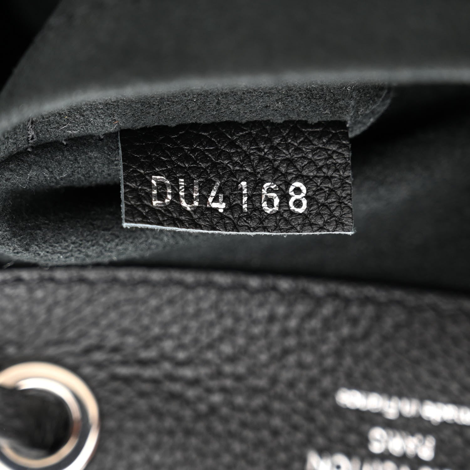 Louis Vuitton Calfskin Lockme Mini Backpack Black 7 of 10
