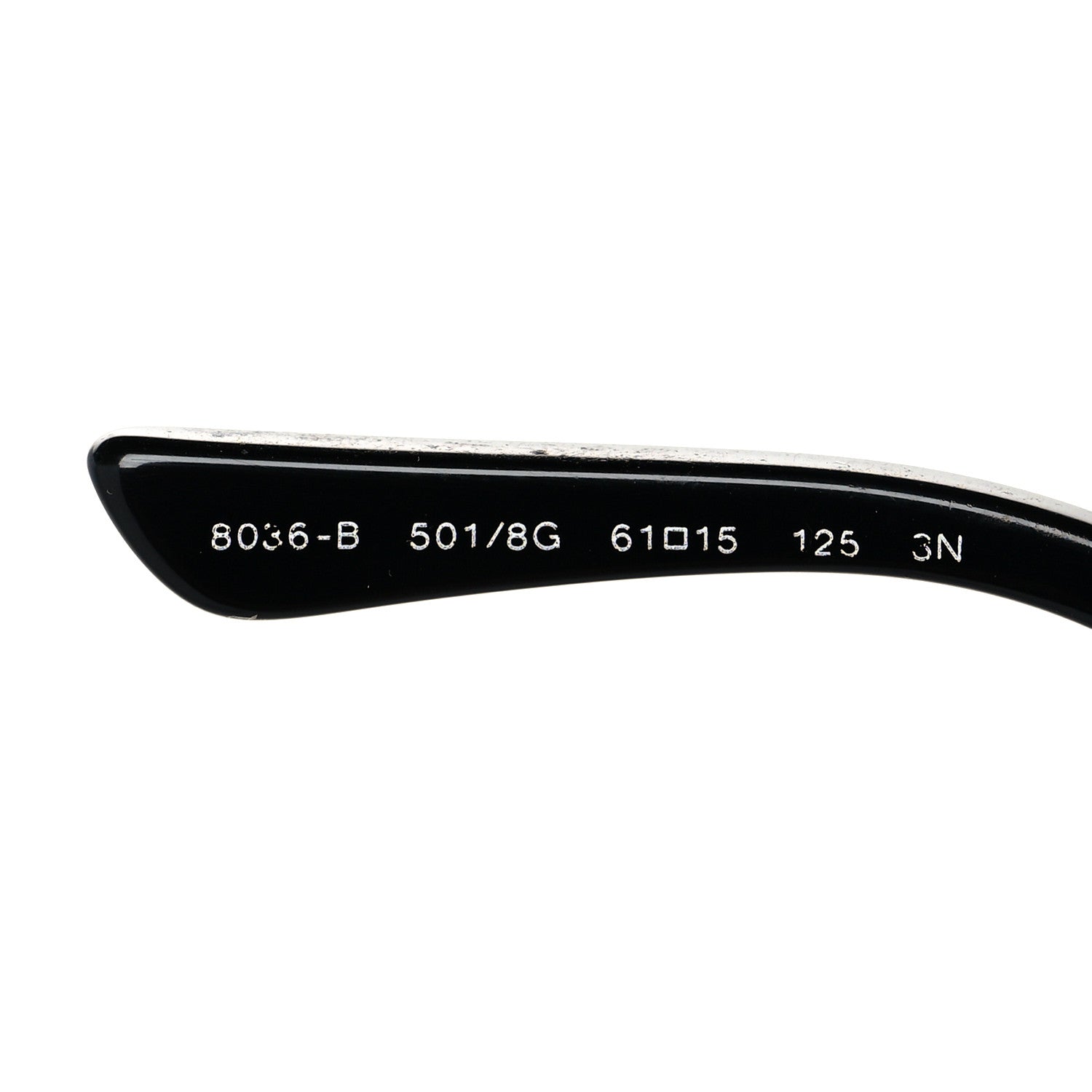 Bulgari BVLGARI Swarovski Gem 8036-B Sunglasses Black 6 of 6