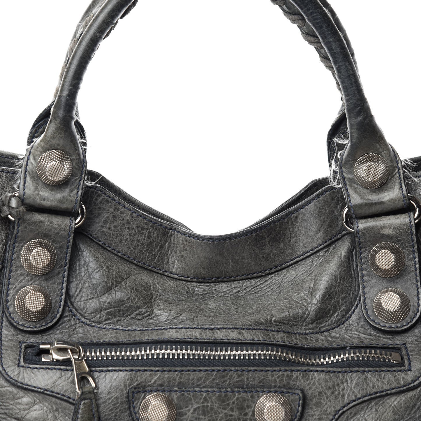 Agneau Giant 21 Silver Hardware City Anthracite