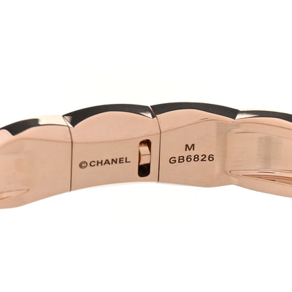 Chanel 18K Beige Gold Coco Crush Bangle Bracelet M 3 of 5