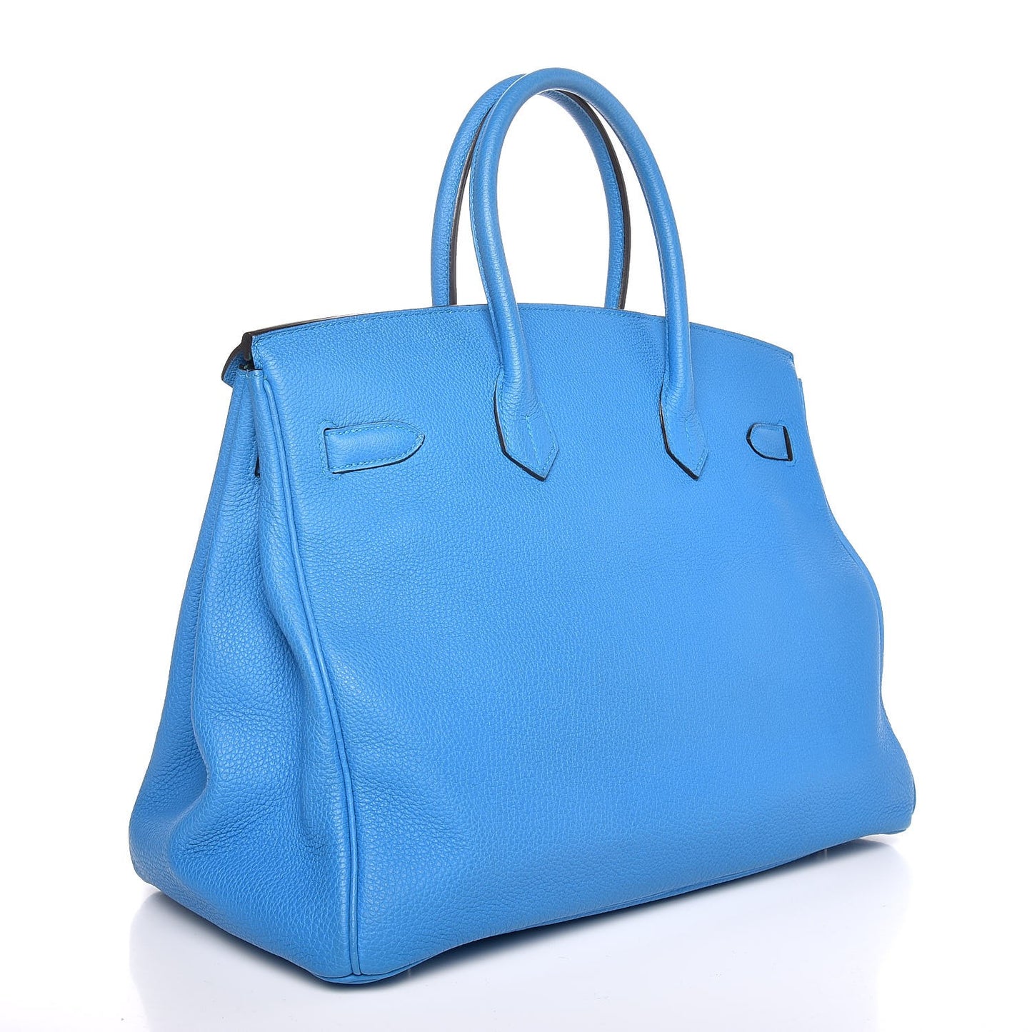 Togo Verso Birkin 35 Bleu Zanzibar Malachite