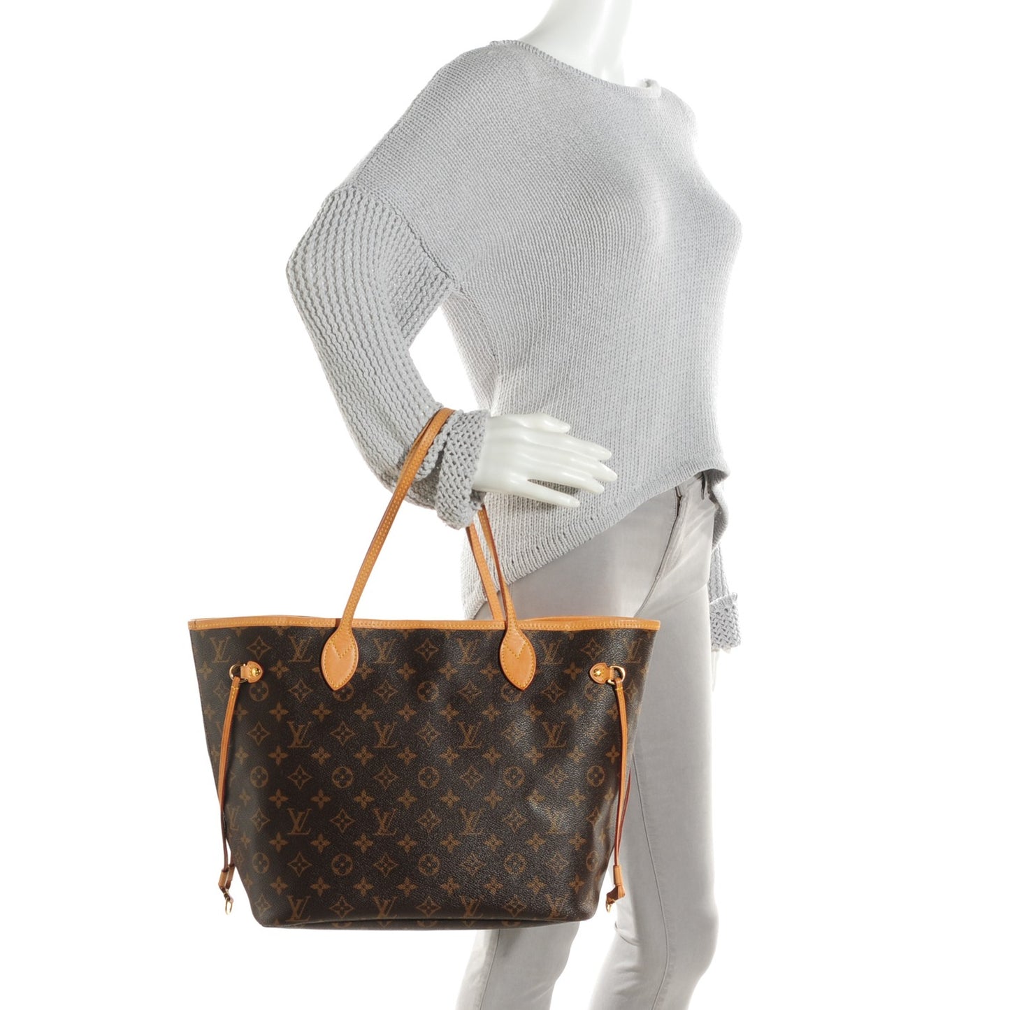 Monogram Neverfull MM Pivoine