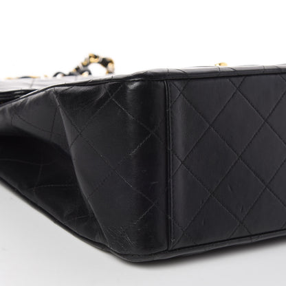 Chanel Lambskin Quilted XL Jumbo Single Flap Black 5 of 23