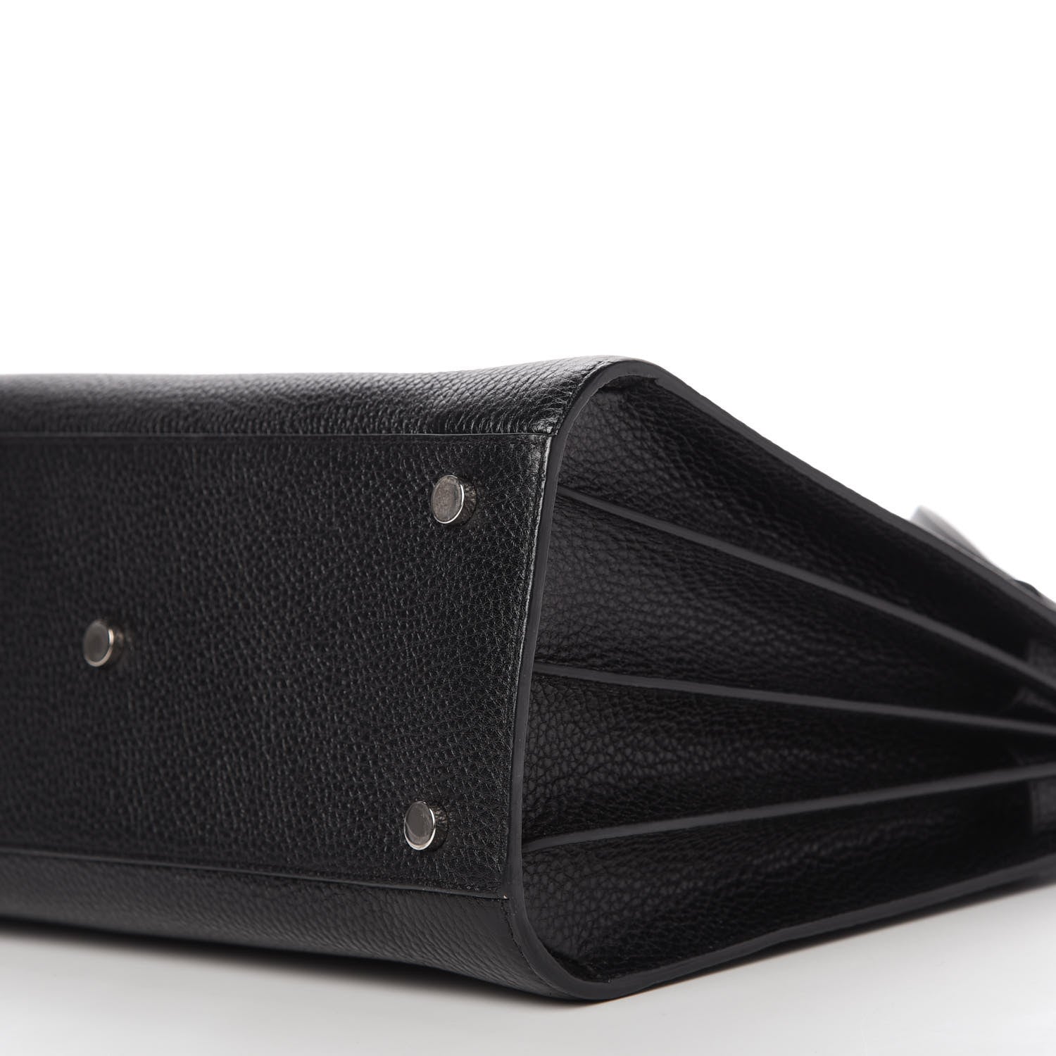 Saint Laurent Grained Calfskin Small Sac De Jour Black 9 of 12