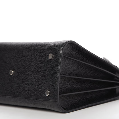 Saint Laurent Grained Calfskin Small Sac De Jour Black 9 of 12
