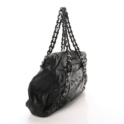 Chanel Glazed Caviar Modern Chain Tote Brown 3 of 10