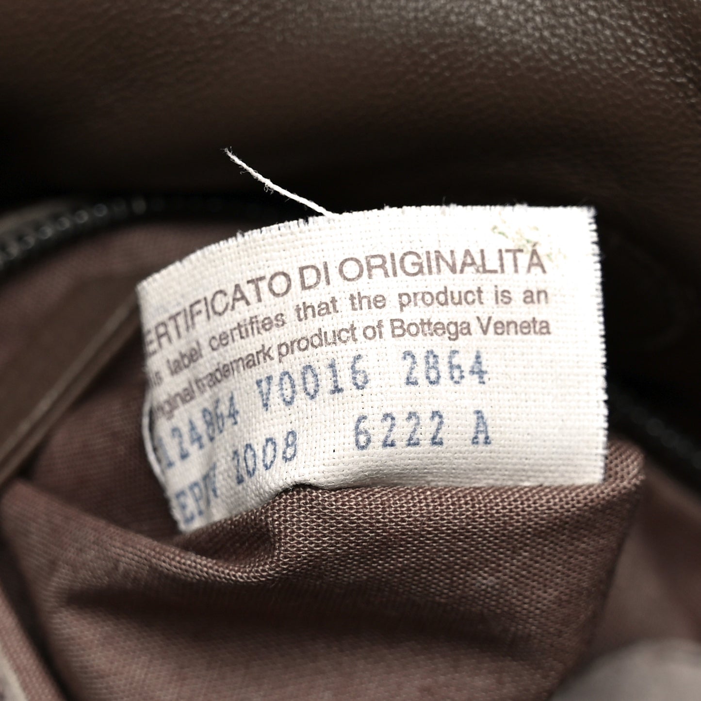 Nappa Intrecciato Large Campana Ash Scuro