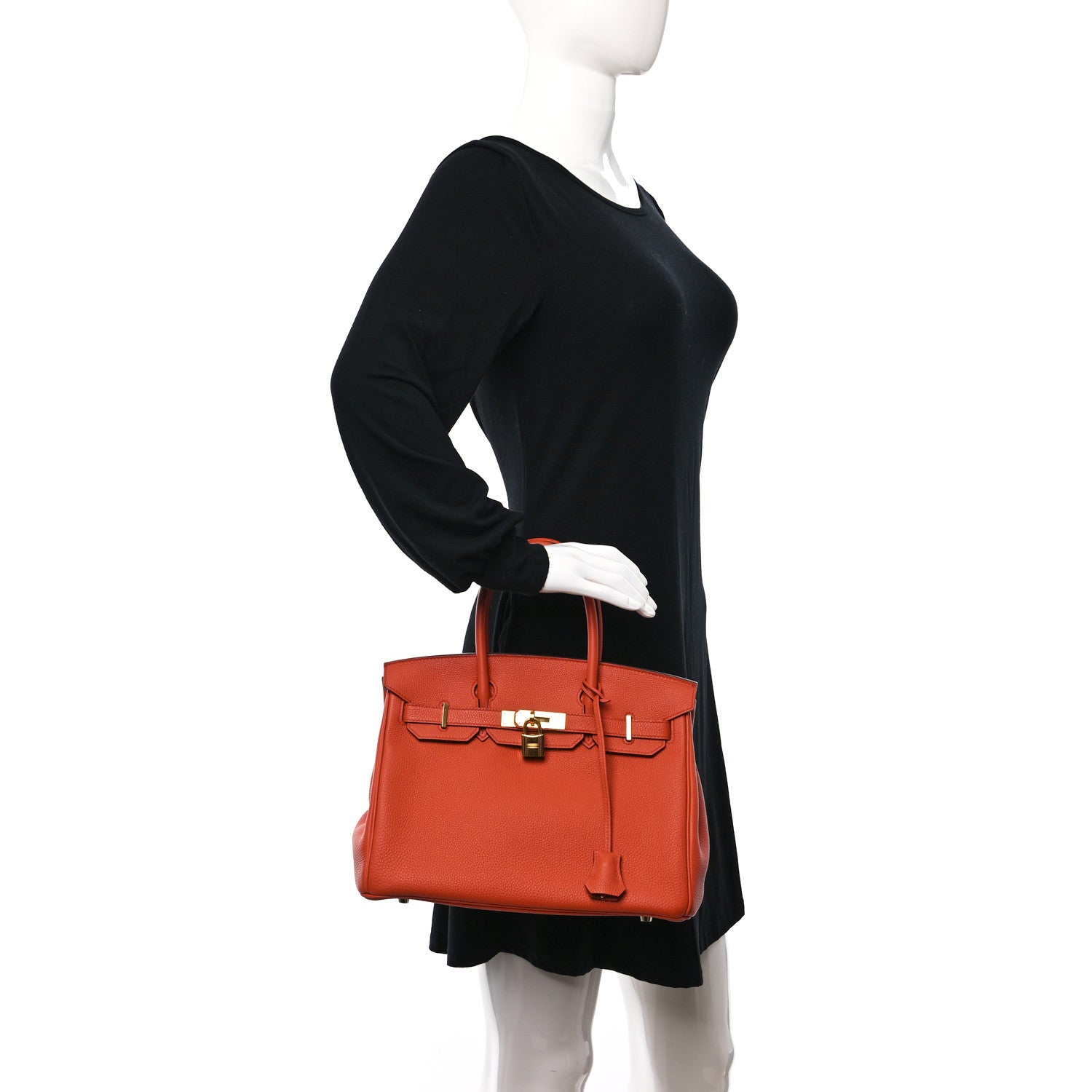 Hermes Togo BIRKIN 30 Terre Battue 2 of 12