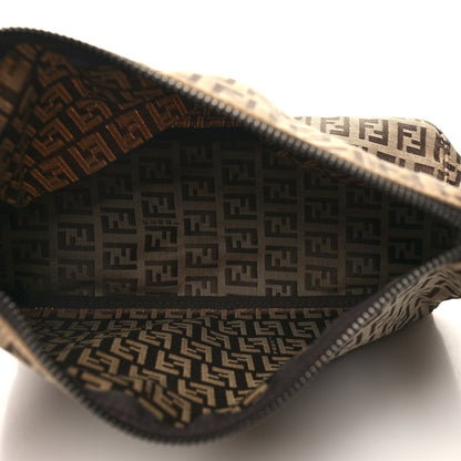 Fendi Zucchino Vitello Mini Pochette Tobacco 4 of 9
