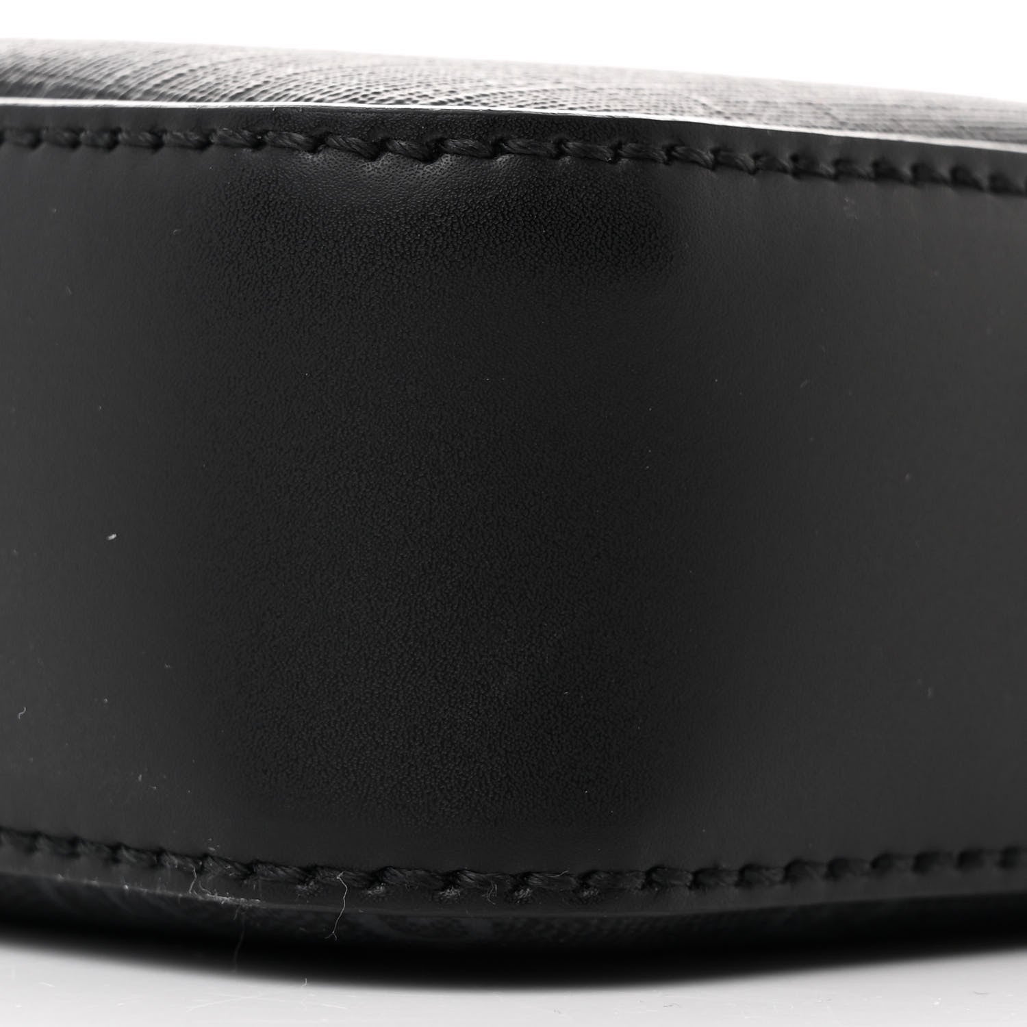 Gucci GG Supreme Monogram Appia Calfskin Web Small Camera Messenger Bag Black Grey 10 of 10