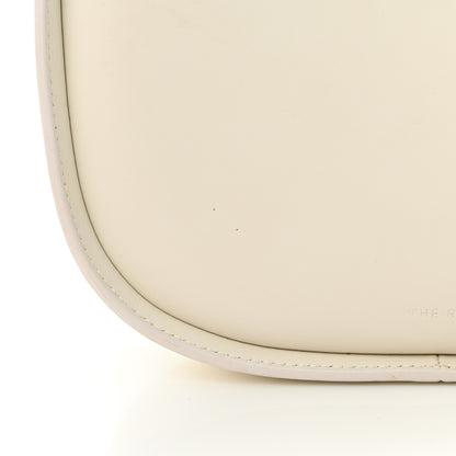 The Row Smooth Calfskin Half Moon Shoulder Bag New Ivory 11 of 14
