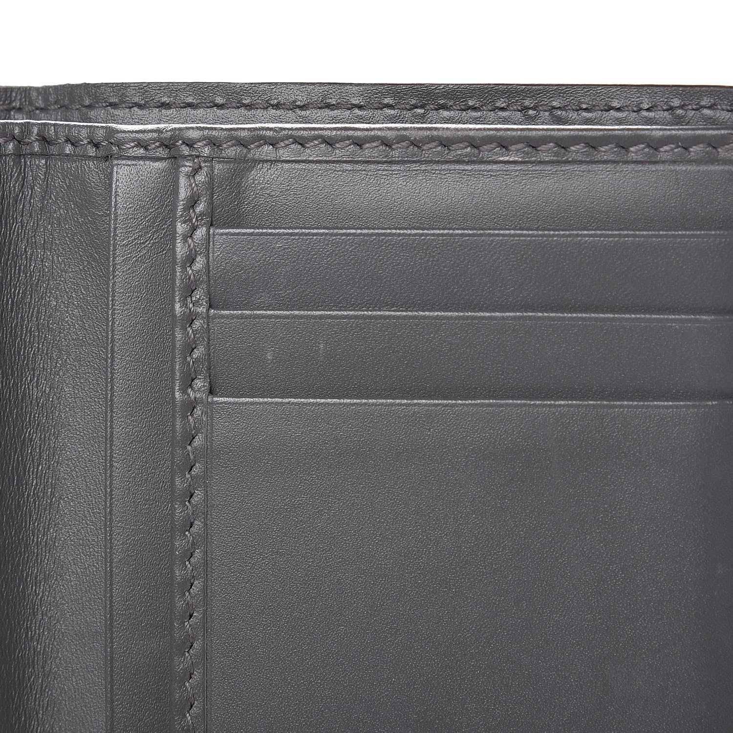 Gucci Guccissima Bi-Fold Wallet Grey 7 of 8