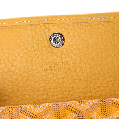 Goyard Goyardine Pouch Yellow 6 of 6