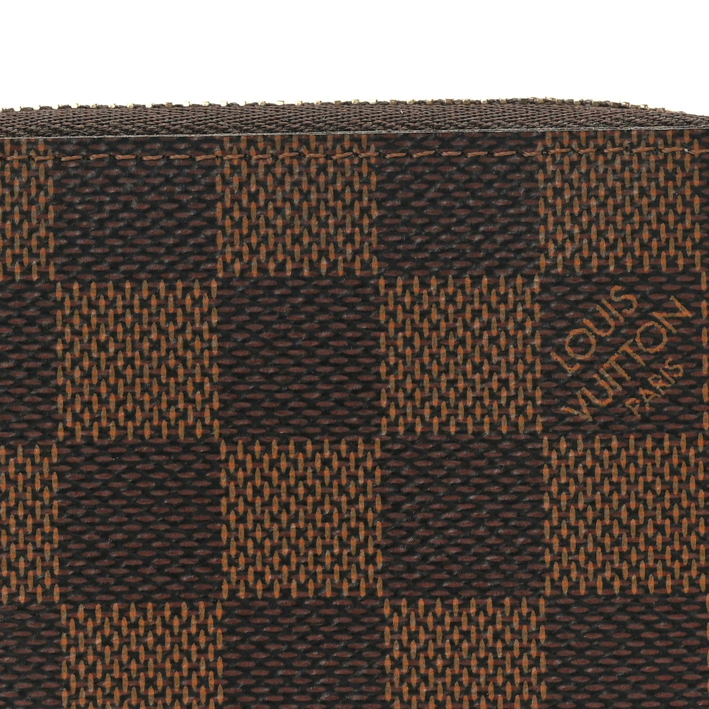 Damier Ebene Zippy Coin Purse Rose Ballerine
