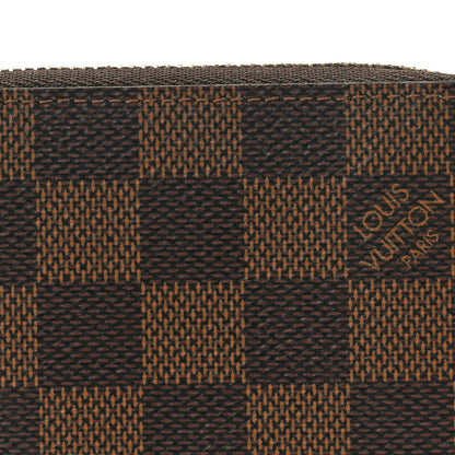 Louis Vuitton Damier Ebene Zippy Coin Purse Rose Ballerine 7 of 7