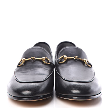 Gucci Lambskin Womens Brixton Horsebit Loafers 39 Black 2 of 10