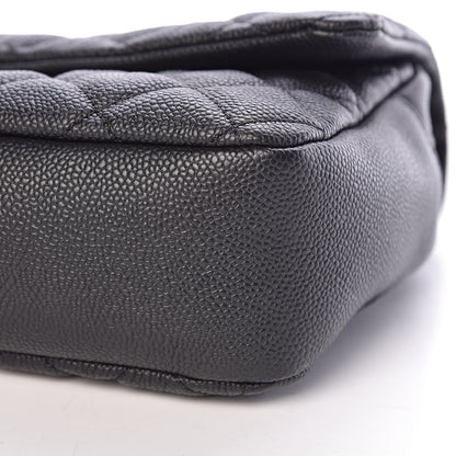Chanel Caviar Quilted Jumbo Easy Flap Black 6 of 10
