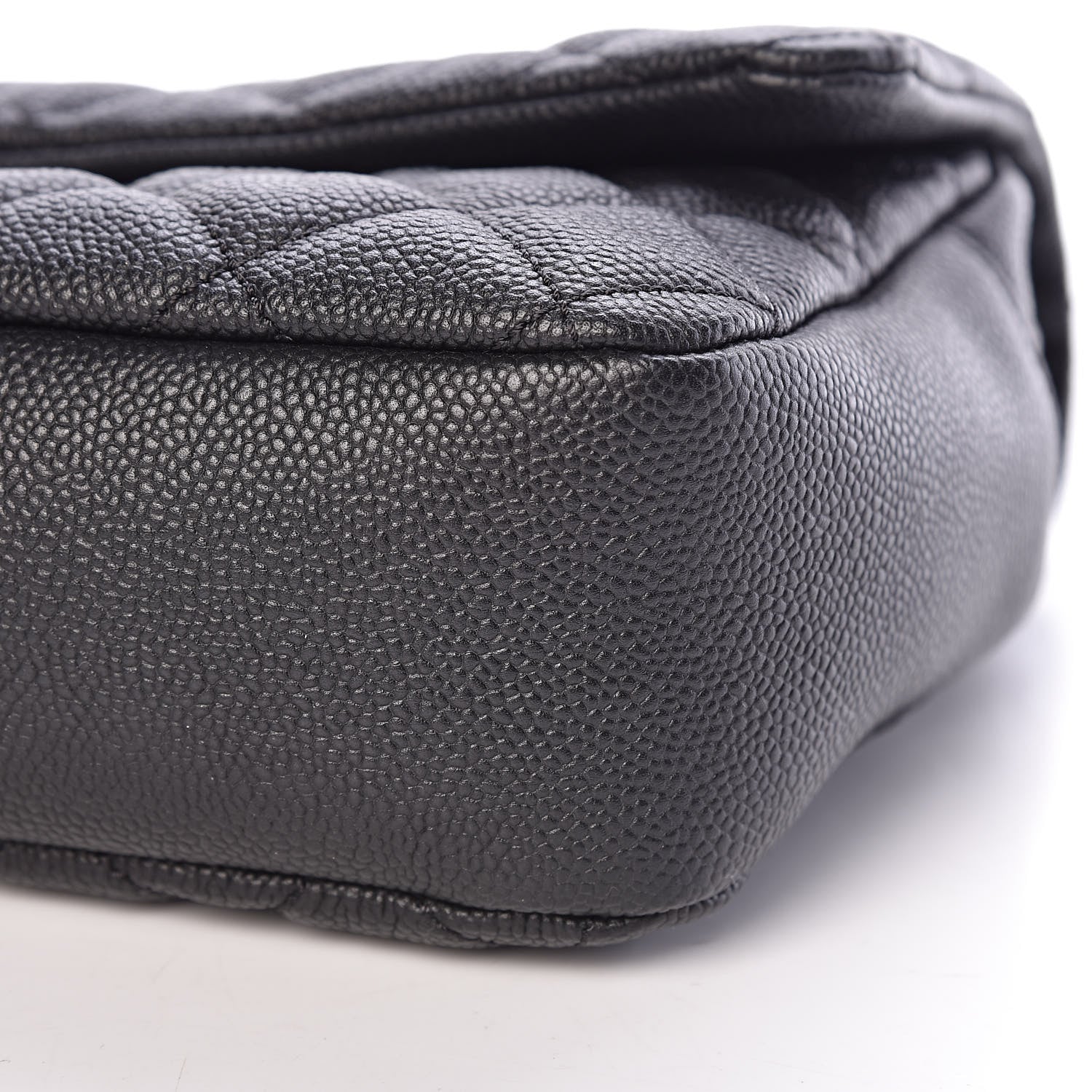 Chanel Caviar Quilted Jumbo Easy Flap Black 6 of 10