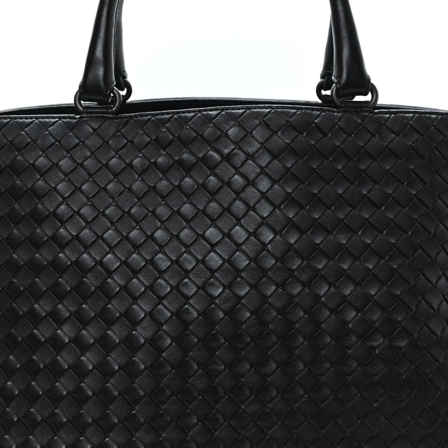 Nappa Intrecciato Milano Tote Black