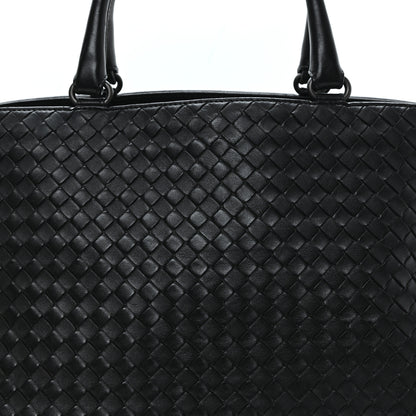 Bottega Veneta Nappa Intrecciato Milano Tote Black 8 of 11