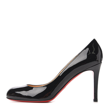 Christian Louboutin Patent Simple 85 Pumps 38 Black 1 of 9