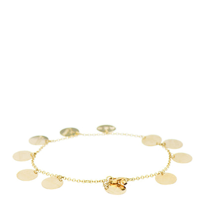 Roberto Coin 18K Yellow Gold I Love You Charm Bracelet 2 of 3