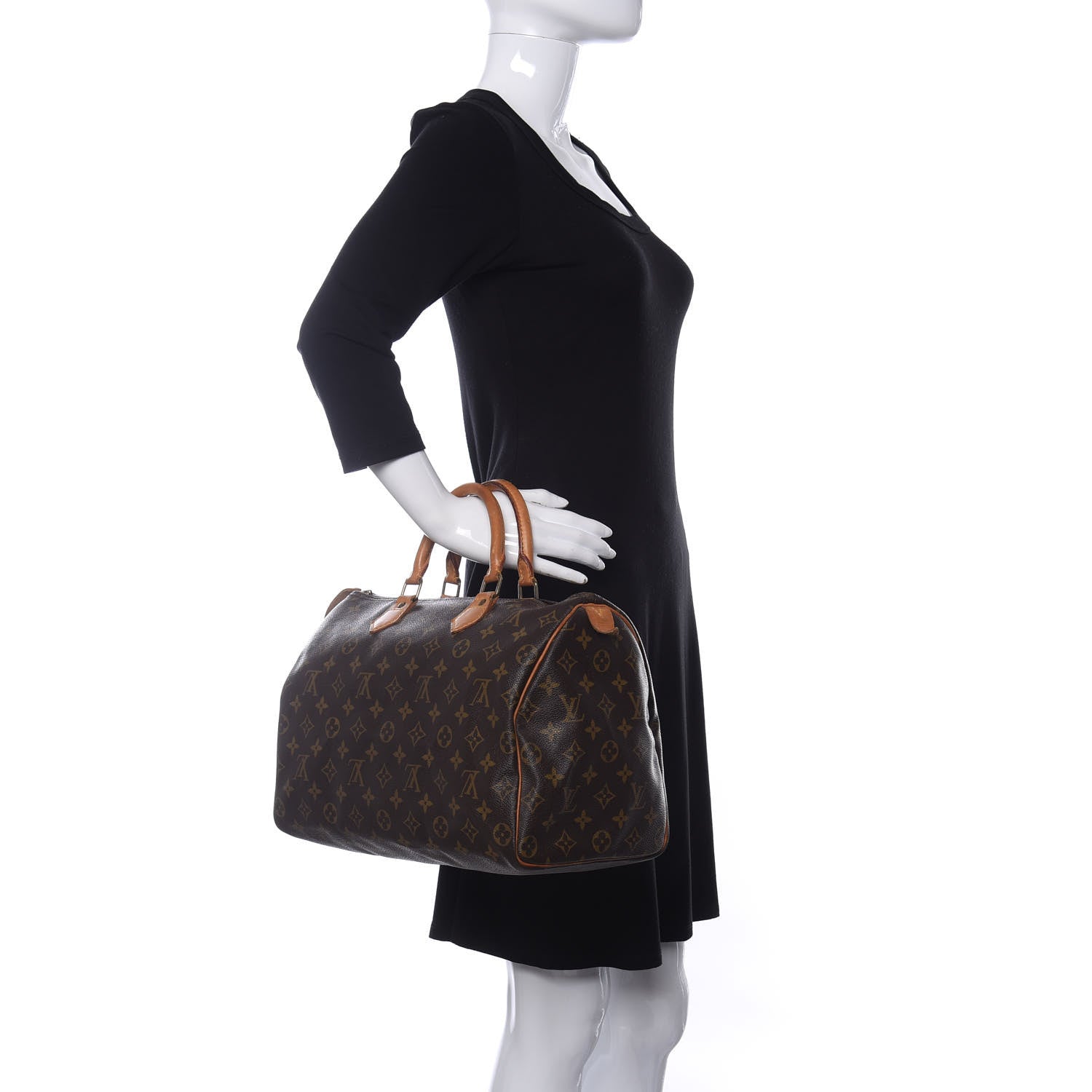 Louis Vuitton Monogram Speedy 35 2 of 14