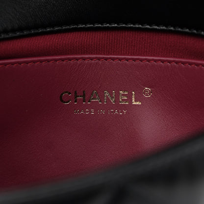 Chanel Lambskin Quilted Mini Flap Black 6 of 11